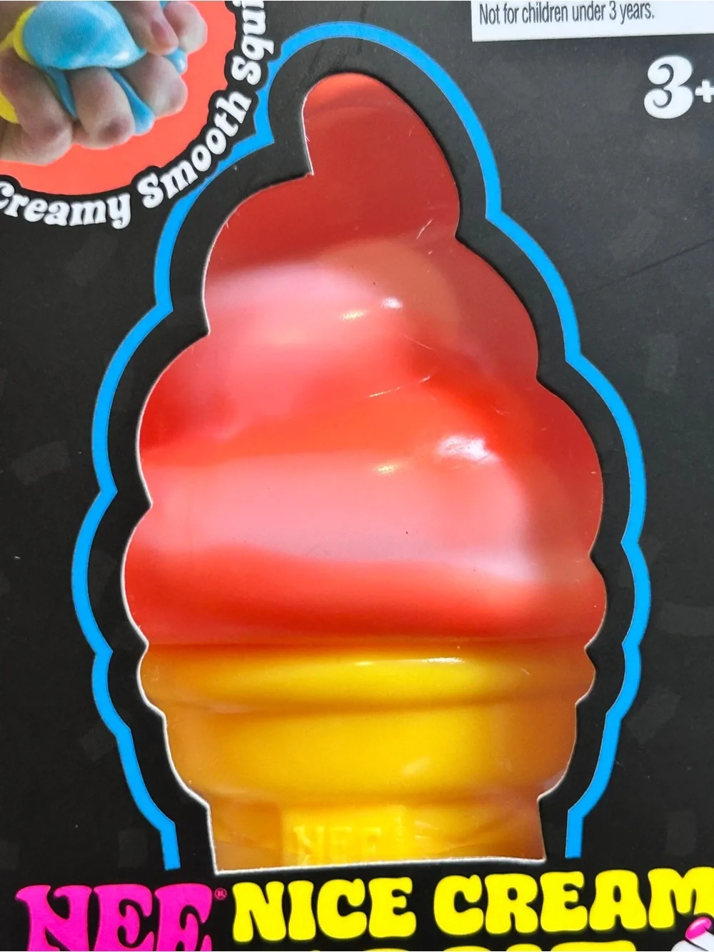 Rare, Authentic, New & Factory Sealed - Orange Gumdrop & Nice Cream Cone NeeDoh